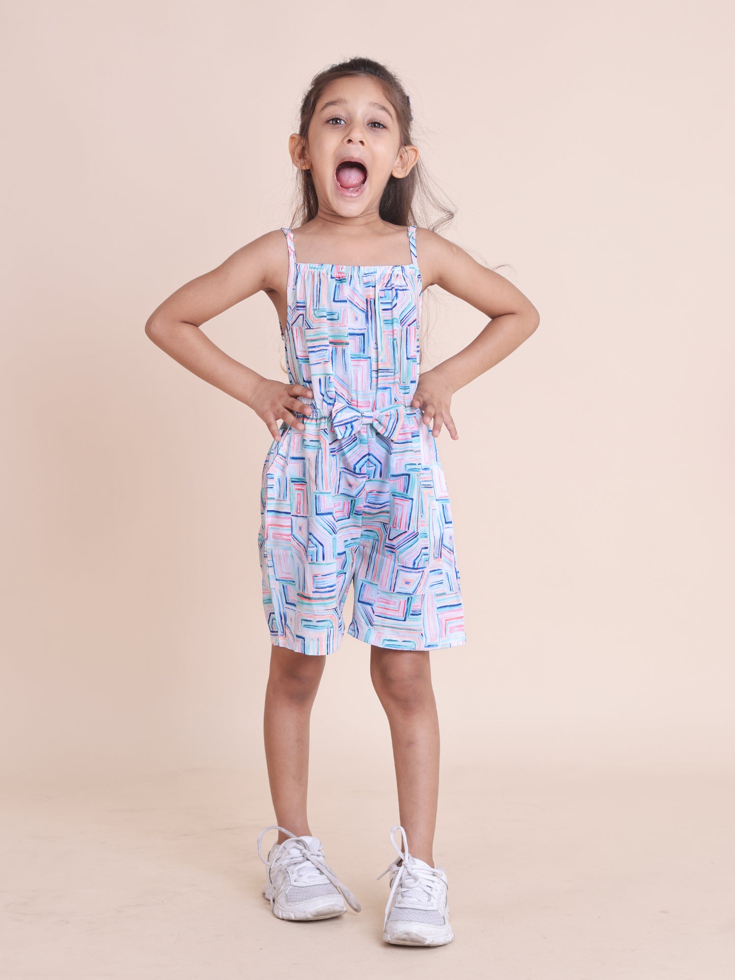 Graphic Multi Print Jumpsuit