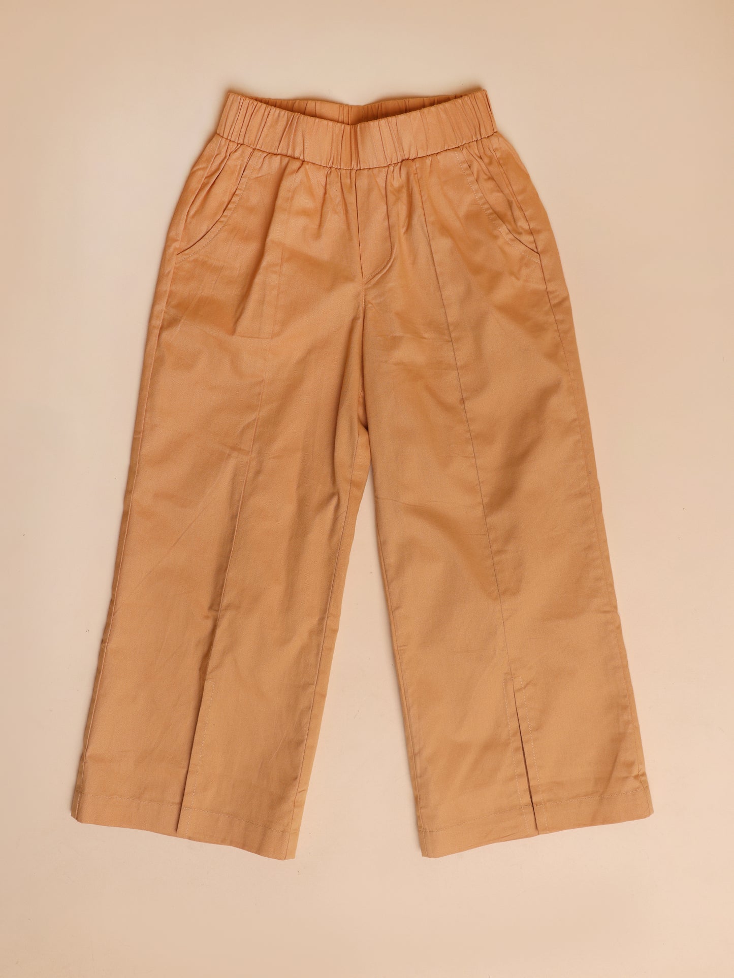 Girls Layered Tunic and Flared Pants Set