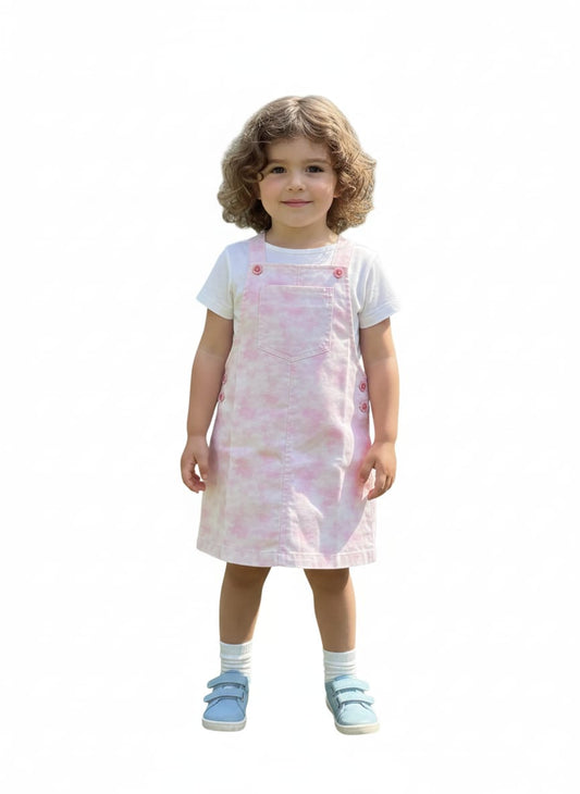 The Rosy Mist Marble Dungaree